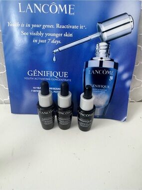 Lancôme ~ Lot 3 ~ Genifique Advanced Youth Activating Concentrate ~ 0.54 SAMPLE